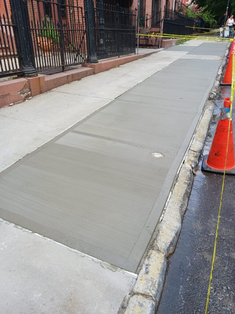 sidewalk repaired in Manhattan NY | concrete sidewalk repaired in Manhattan and NYC